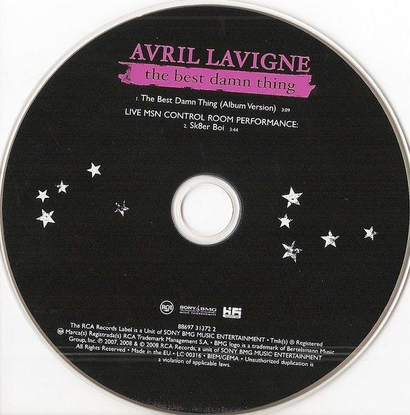 Avril Lavigne : The Best Damn Thing (CD, Single)