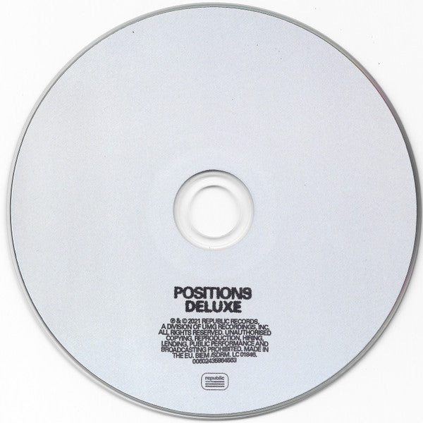 Ariana Grande : Positions (Deluxe) (CD, Album, Dlx)