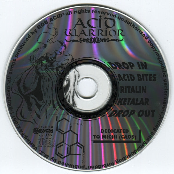 Acid Warrior : Acid Bites E.P. (CD, EP)