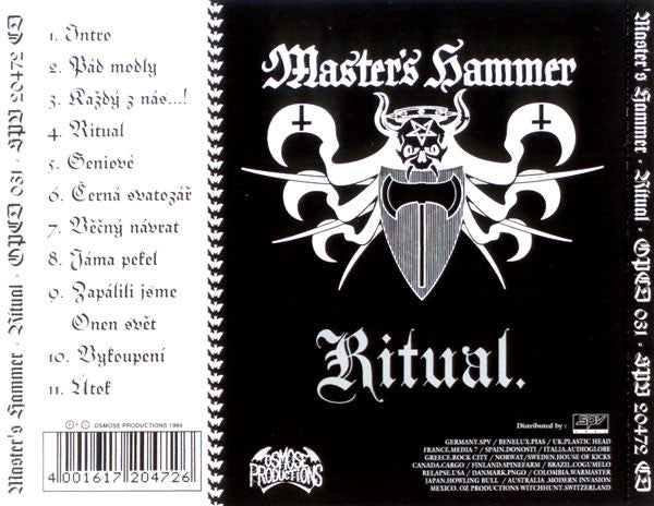 Master's Hammer : Ritual. (CD, Album, RE, RM)