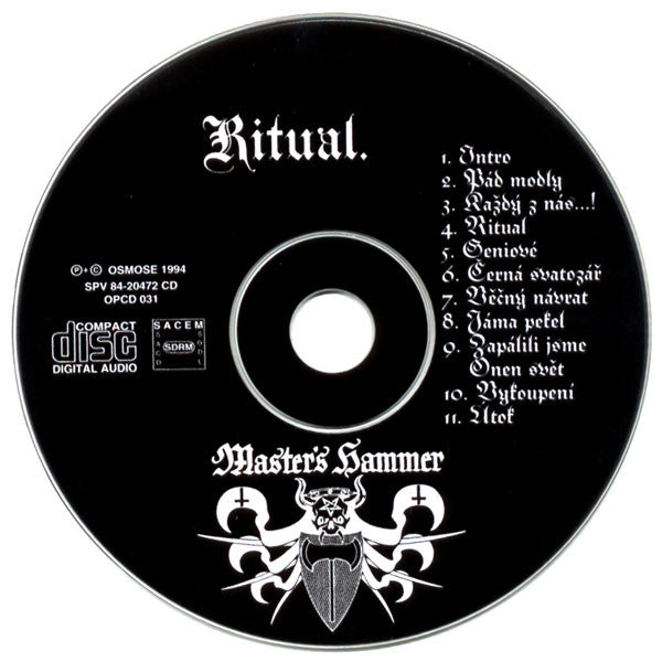 Master's Hammer : Ritual. (CD, Album, RE, RM)