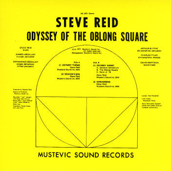 Steve Reid (2) : Odyssey Of The Oblong Square (CD, Album, RE)