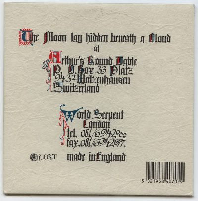 The Moon Lay Hidden Beneath A Cloud : The Moon Lay Hidden Beneath A Cloud (CD, Album, Ltd, 1st)