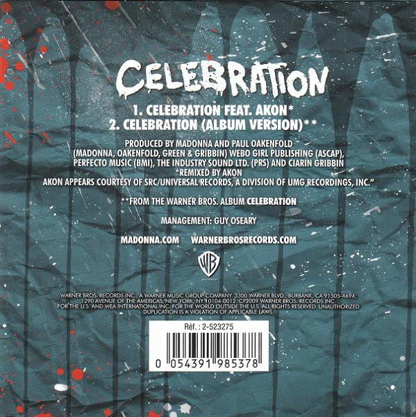 Madonna : Celebration (CD, Single)