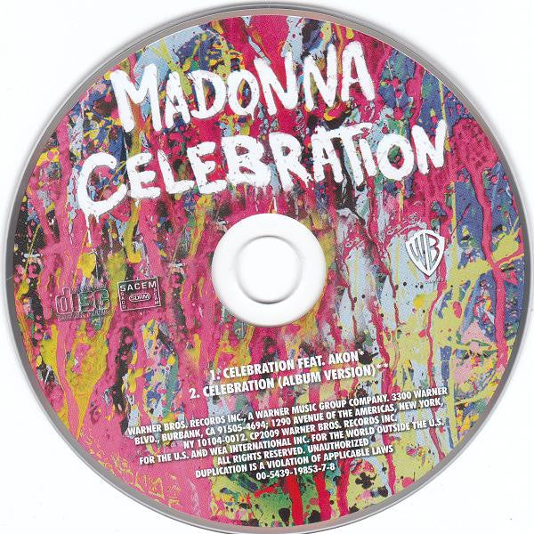 Madonna : Celebration (CD, Single)