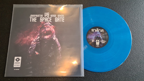 Johnfaustus Vs Serge Geyzel : The Space Gate (12", EP, Ltd, RP, Tra)