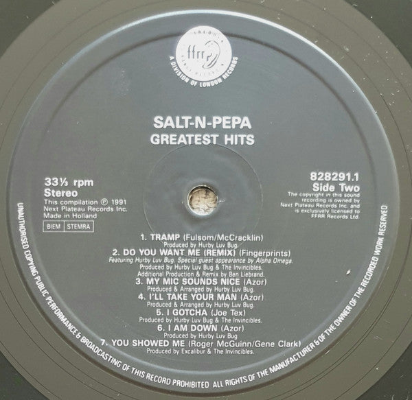 Salt 'N' Pepa : The Greatest Hits (LP, Comp)