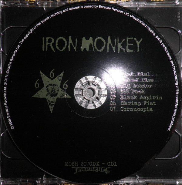 Iron Monkey (3) : Iron Monkey / Our Problem (2xCD, Album + Comp)