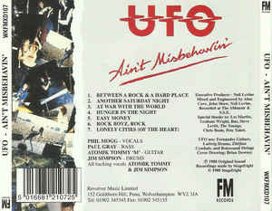 UFO (5) : Ain't Misbehavin' (CD, MiniAlbum, RE)