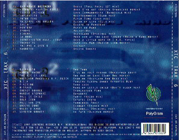 Various : XTC Trax 6 (2xCD, Comp)