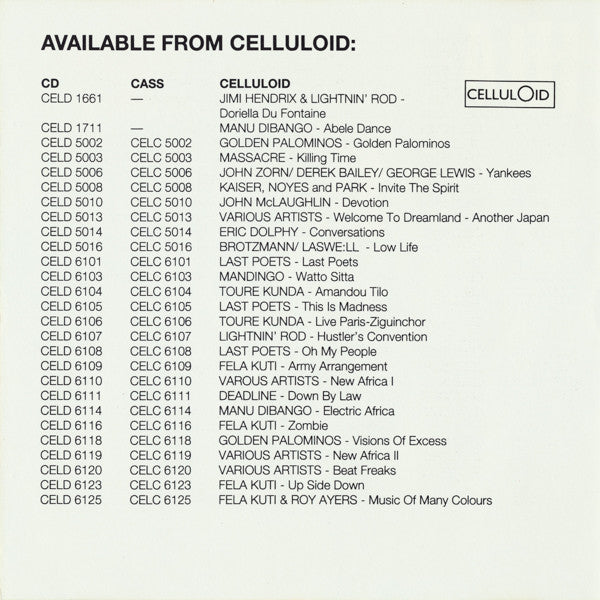 Fela Anikulapo Kuti* : Army Arrangement (CD, Album, RP)