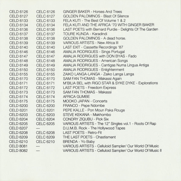 Fela Anikulapo Kuti* : Army Arrangement (CD, Album, RP)