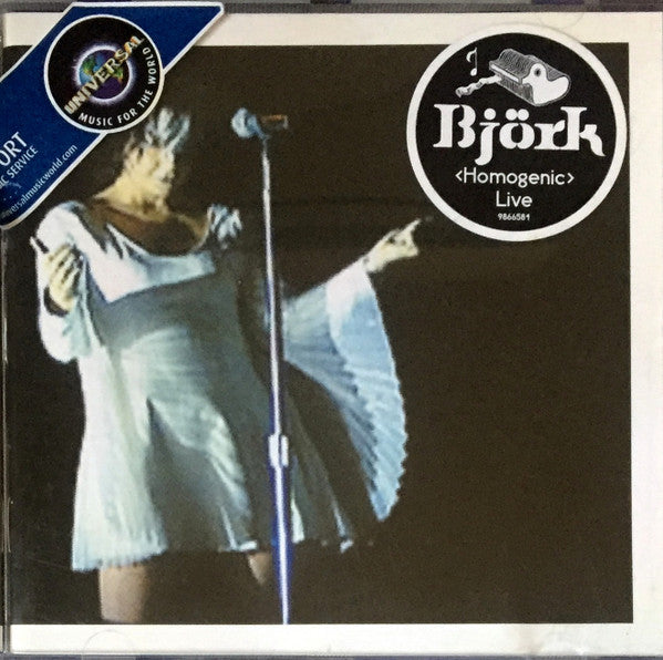 Björk : Homogenic Live (CD)