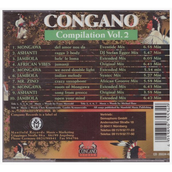 Various : Congano Compilation Vol. 2 (CD, Comp)