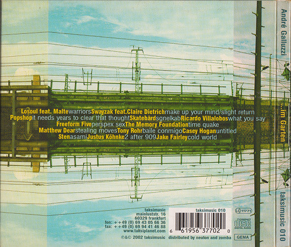 André Galluzzi : ...Im Garten (CD, Comp, Mixed)