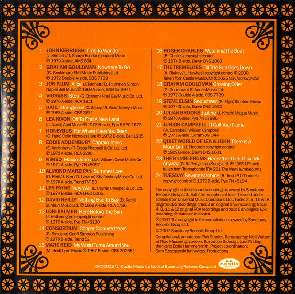 Various : Tea &amp; Symphony (The English Baroque Sound 1967-1974) (CD, Comp)