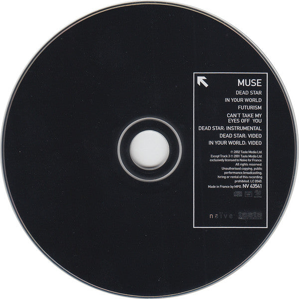 Muse : Dead Star • In Your World (CD, Single, Enh, M/Print)