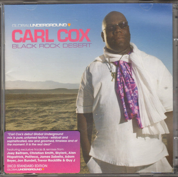 Carl Cox : GU38 Black Rock Desert (2xCD, Album, Mixed)