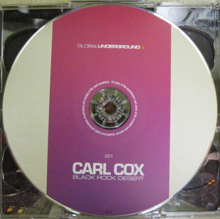 Carl Cox : GU38 Black Rock Desert (2xCD, Album, Mixed)