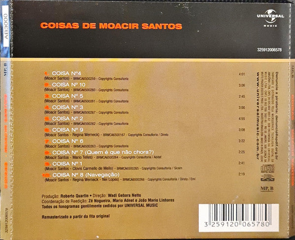 Moacir Santos : Coisas (CD, Album, RE, RM, RP, AB)
