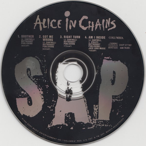 Alice In Chains : Sap (CD, EP)