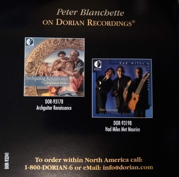 Peter Blanchette, Peter Michelini : Archguitar Baroque: Bach, Handel, Scarlatti, Vivaldi (CD, Album)