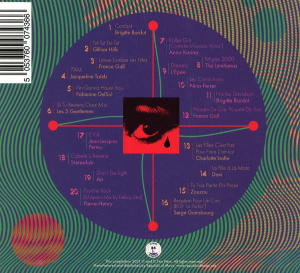 Various : Pop Psychédélique (The Best Of French Psychedelic Pop 1964-2019) (CD, Comp)