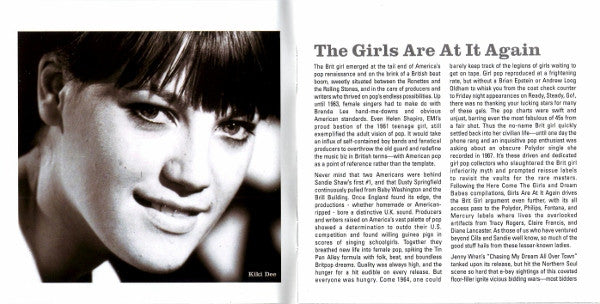 Various : The Girls Are At It Again (UK Beat Girls 1964-1969) (CD, Comp)