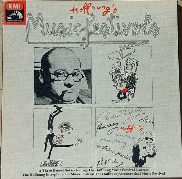 Gerard Hoffnung : Hoffnung&#39;s Music Festivals (3xLP, Comp, RE, RP + Box)