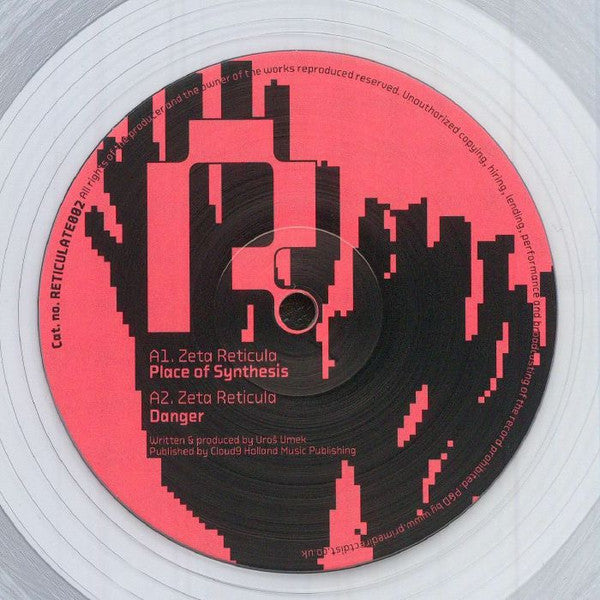 Zeta Reticula : Place Of Synthesis (12", EP, Cle)