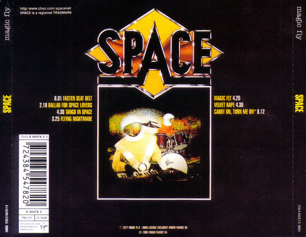 Space : Magic Fly (CD, Album, RE, RM)