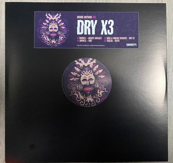 Various : Moving Rhythms 003 - Dry X3 (12", EP, Ltd)