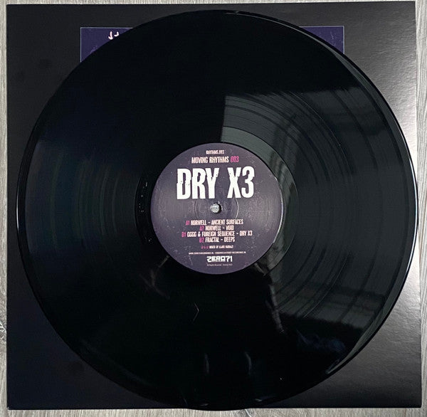Various : Moving Rhythms 003 - Dry X3 (12", EP, Ltd)