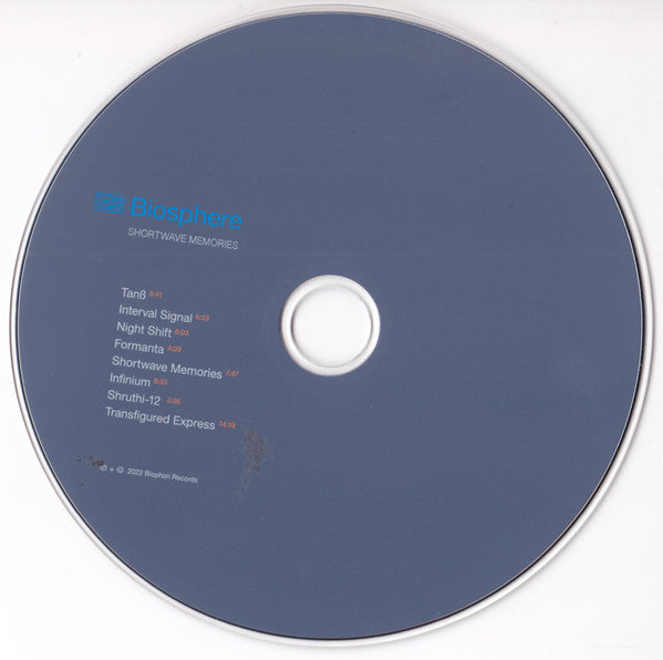 Biosphere : Shortwave Memories (CD, Album)