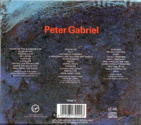 Peter Gabriel : Collectors' Edition (CD, Album, RE, Pic + CD, Album, RE, Pic + CD, Albu)
