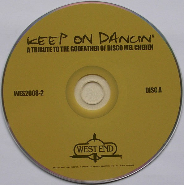 Various : Keep On Dancin': A Tribute To The Godfather Of Disco Mel Cheren (2xCD, Comp)