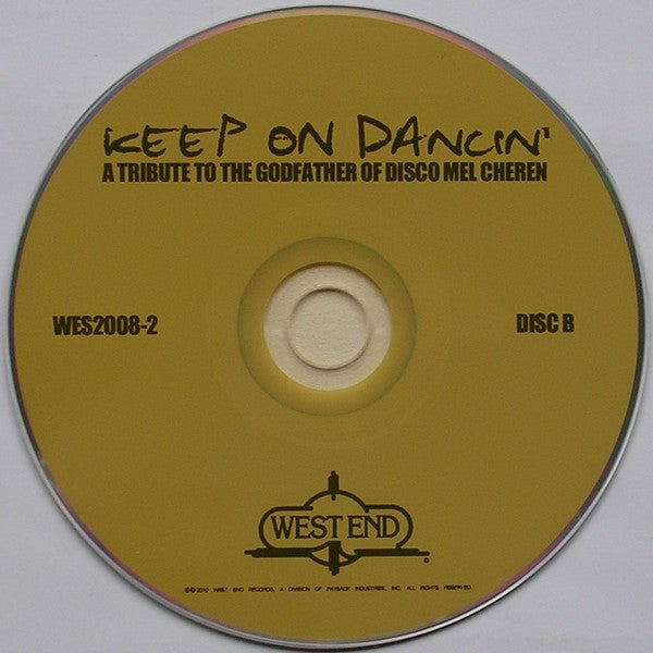 Various : Keep On Dancin': A Tribute To The Godfather Of Disco Mel Cheren (2xCD, Comp)