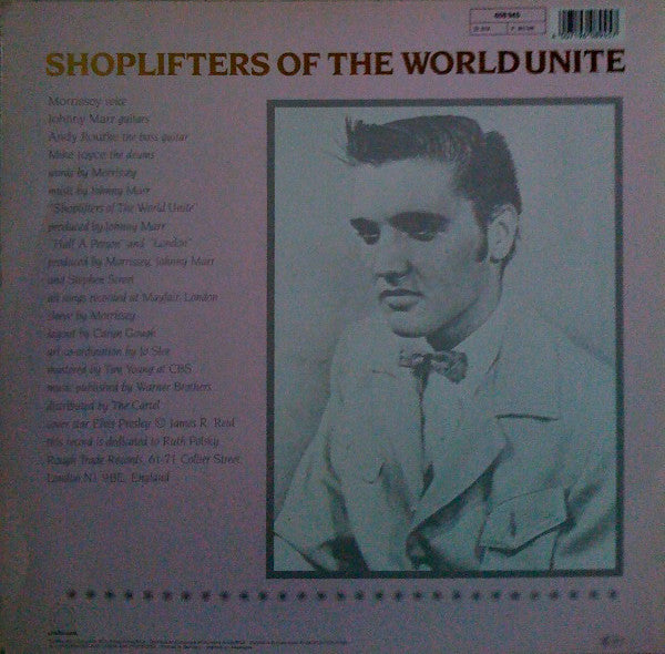 The Smiths : Shoplifters Of The World Unite (12", Maxi)