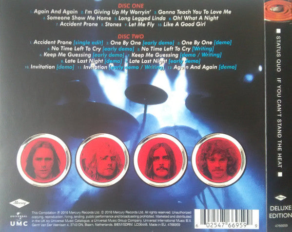 Status Quo : If You Can't Stand The Heat (CD, Album, RE + CD + Dlx, Dig)