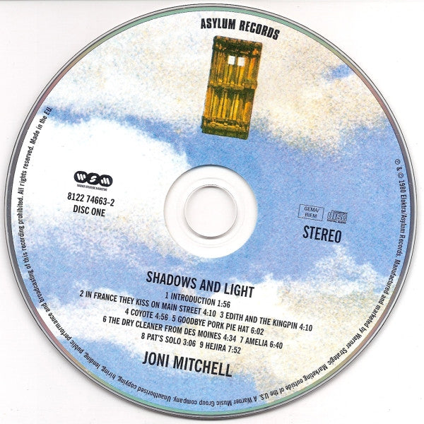 Joni Mitchell : Shadows And Light (2xCD, Album, RE, RM)