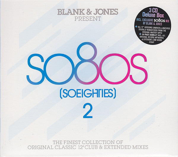 Blank &amp; Jones : So80s (Soeighties) 2 (CD, Mixed, RM + 2xCD, Comp, RM)