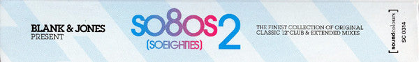 Blank &amp; Jones : So80s (Soeighties) 2 (CD, Mixed, RM + 2xCD, Comp, RM)