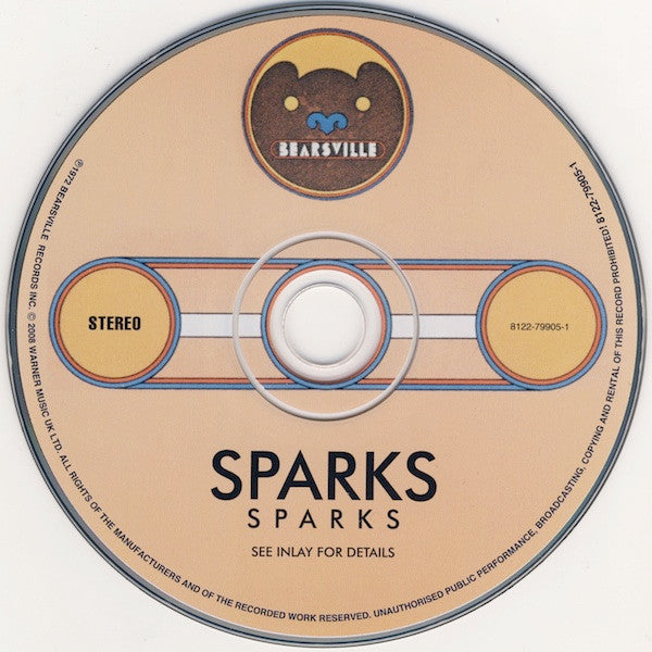 Sparks : Sparks (CD, Album, RE)