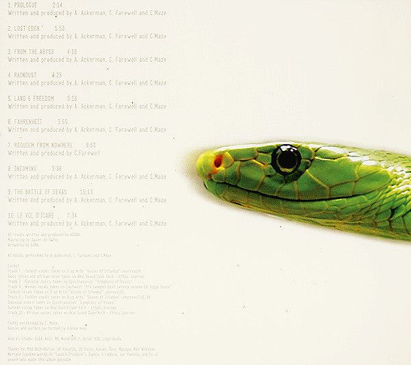 Asura : Lost Eden (CD, Album)