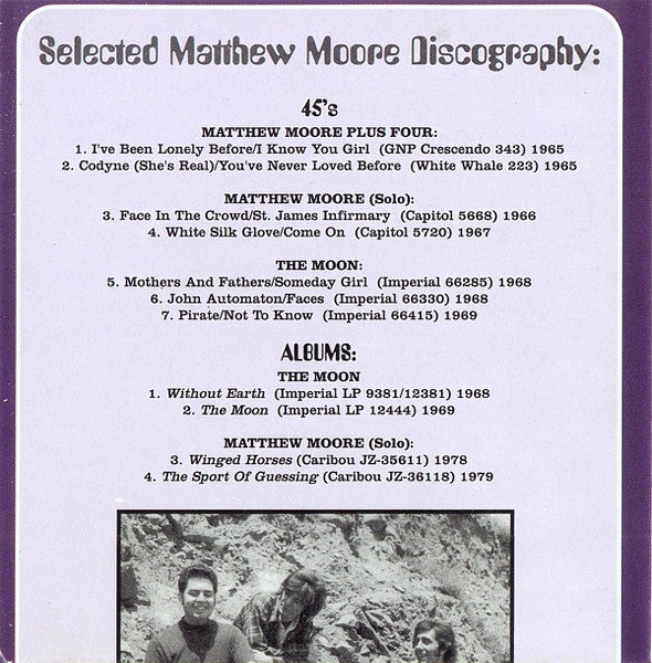 The Moon (4) : Without Earth And The Moon (CD, Comp)