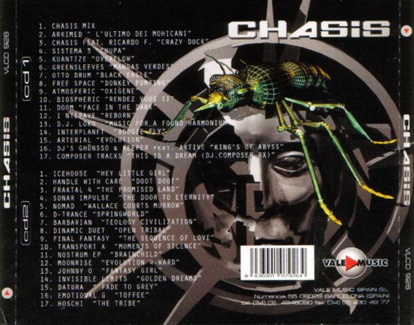 Various : Chasis - Los Nº 1 De Nuestras Mejores Sesiones (CD, Comp, P/Mixed + CD, Comp)