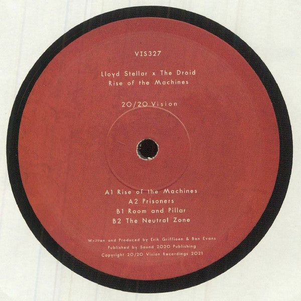 Lloyd Stellar x The Droid (5) : Rise Of The Machines (12&quot;)