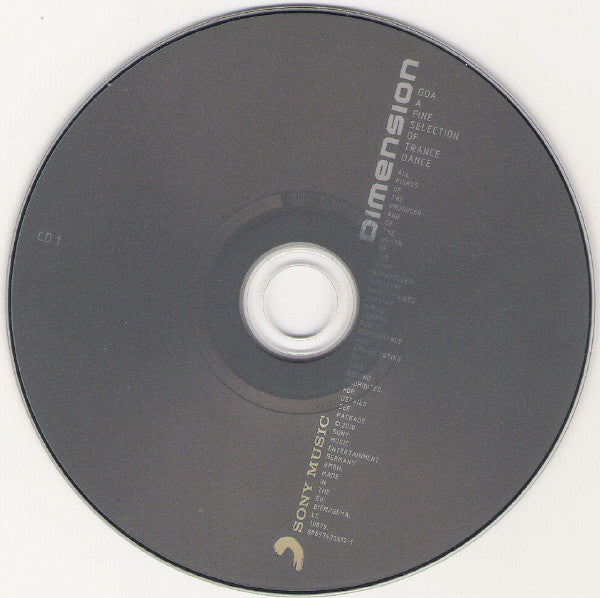 Various : Dimension (Goa A Fine Selection Of Trance Dance) (2xCD, Comp)