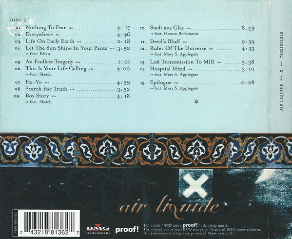 Air Liquide : X - The 10th Anniversary (CD, Enh + CD + Album, Ltd)