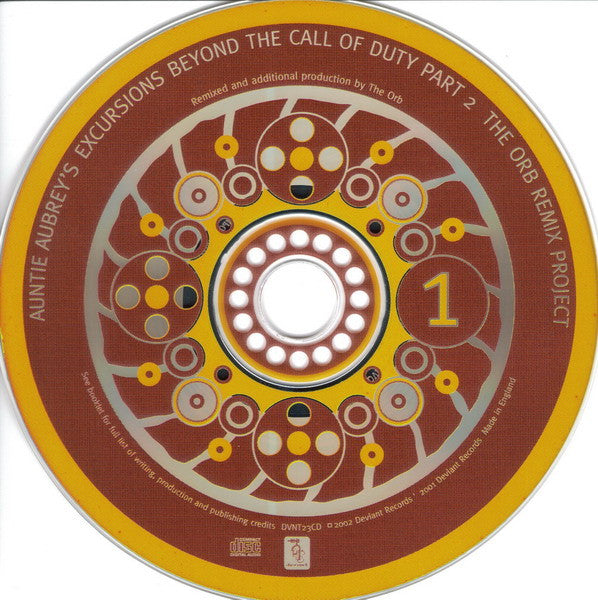 Orb* : Auntie Aubrey's Excursions Beyond The Call Of Duty Part 2 / The Orb Remix Project (2xCD, Comp, Mixed)